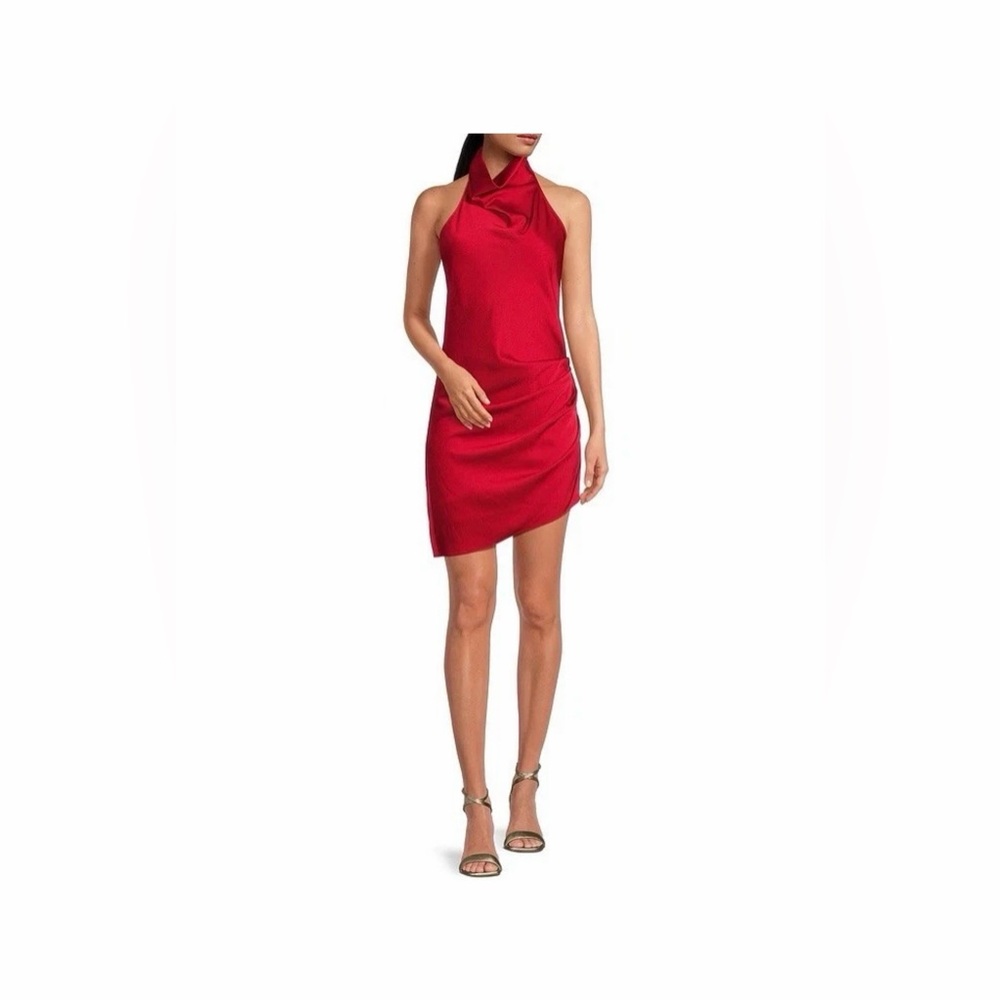 New Gianni Bini Asymmetrical Red Dress